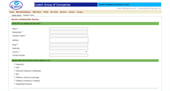 Desktop Screenshot of feedback.cutechgroup.com
