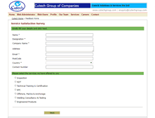 Tablet Screenshot of feedback.cutechgroup.com